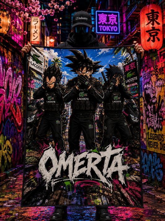 Serviette de plage « Omerta »