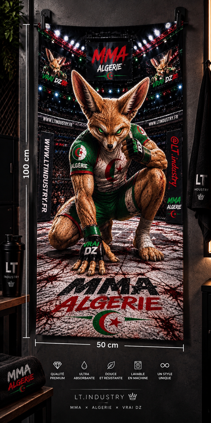 Serviette de plage « MMA x Algérie »| 50 × 100 cm