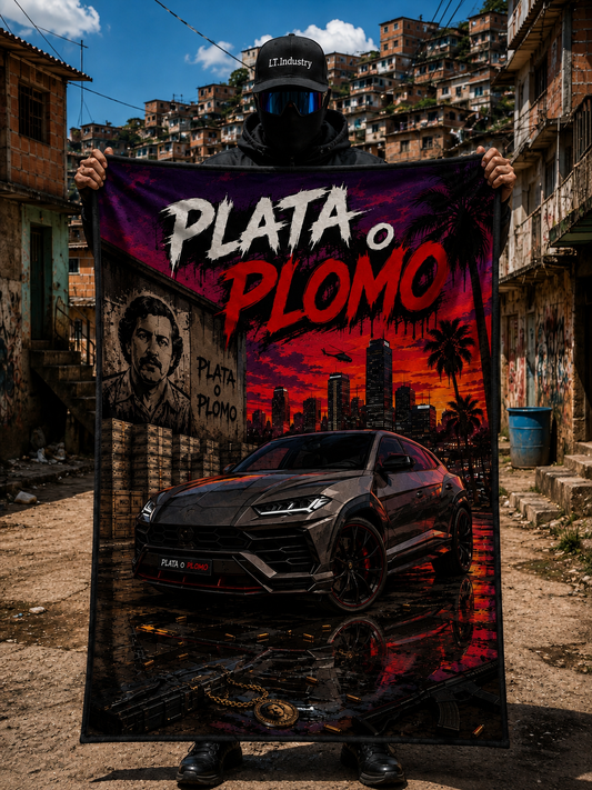 Serviette de plage Plata o Plomo
