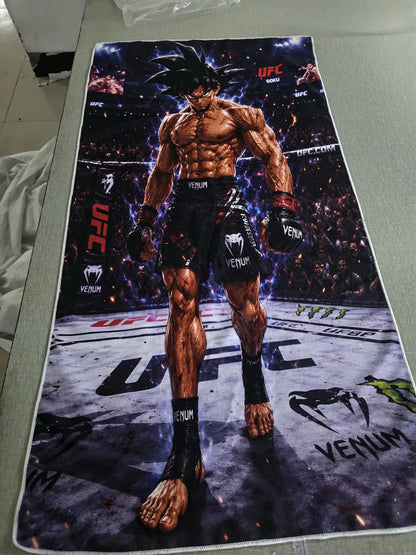 Serviette de plage « MMA X MANGA »