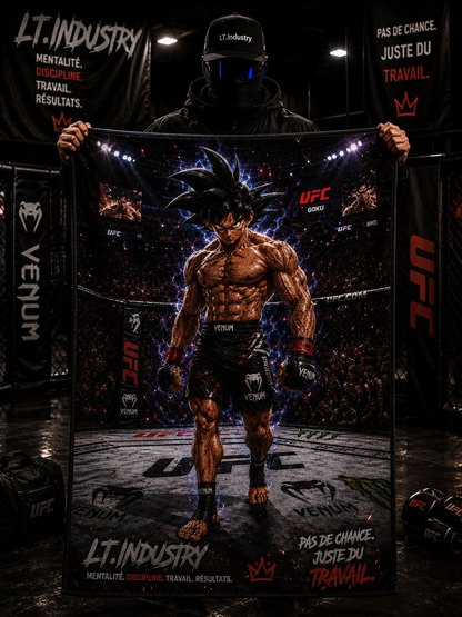 Serviette de plage « MMA X MANGA »