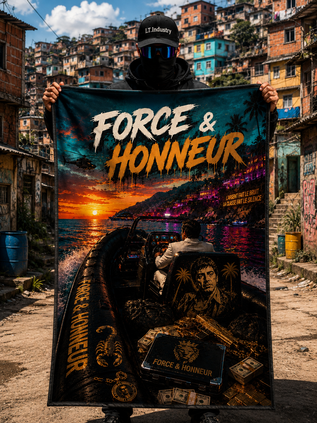 Serviette de plage Force & Honneur