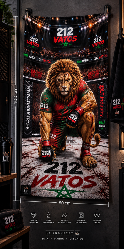 Serviette de plage « MMA x Maroc »| 50 × 100 cm