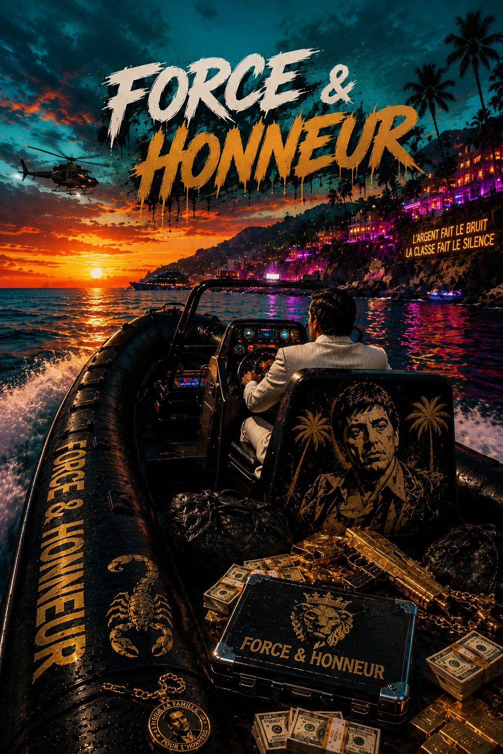 Serviette de plage Force & Honneur