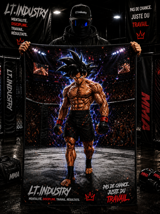 Serviette de plage « MMA X MANGA »