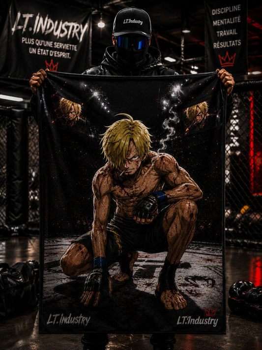 Serviette de plage « MMA X MANGA »